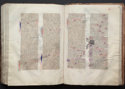 Het Gotha-missaal: Fol. 133v, tekst door Master of the Boqueteaux