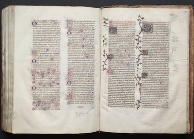 Het Gotha-missaal: Fol. 144r, tekst door Master of the Boqueteaux