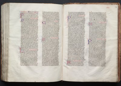 Het Gotha Missaal: Fol. 146v, Tekst, ca. 1375 door Master of the Boqueteaux