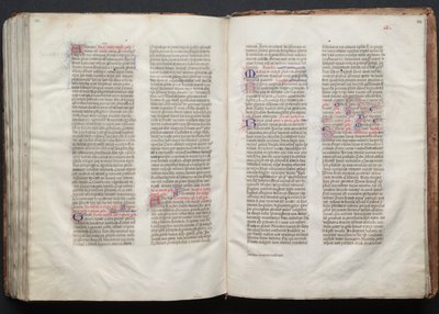 Het Gotha Missaal: Fol. 151v, Tekst, ca. 1375 door Master of the Boqueteaux