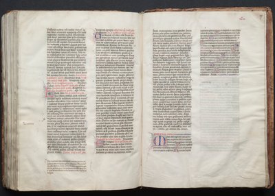 Het Gotha Missaal: Fol. 156v, Tekst, ca. 1375 door Master of the Boqueteaux
