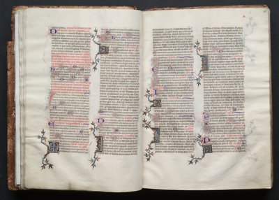 Het Gotha Missaal: Fol. 25r, Tekst door Master of the Boqueteaux