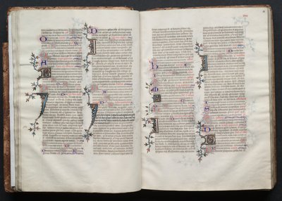 Het Gotha Missaal: Fol. 28r, Tekst door Master of the Boqueteaux