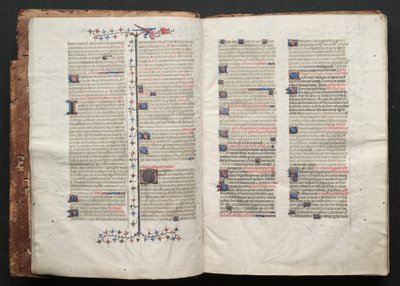 Het Gotha Missaal: Fol. 3r, Tekst door Master of the Boqueteaux