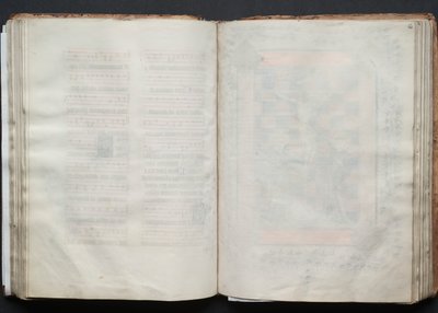 Het Gotha-missaal: Fol. 63r, tekst door Master of the Boqueteaux