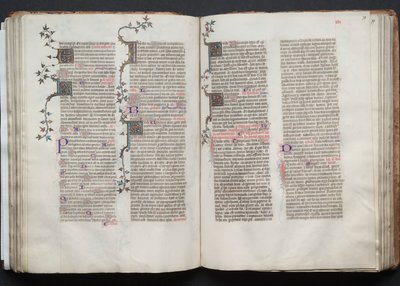 Het Gotha-missaal: Fol. 78r, tekst door Master of the Boqueteaux