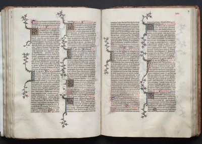 Het Gotha Missaal: Fol. 88v, Tekst door Master of the Boqueteaux