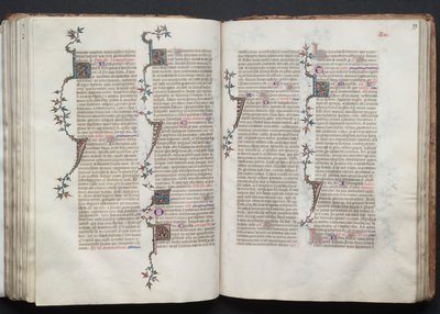 Het Gotha Missaal: Fol. 99r, Tekst door Master of the Boqueteaux