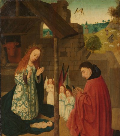 Geboorte van Christus door Master of the Brunswick Diptych
