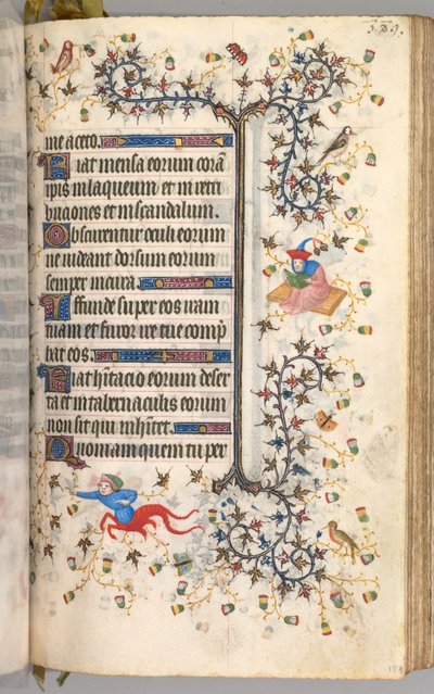 Getijden van Karel de Edele, koning van Navarra (1361-1425): fol. 189r, Tekst door Master of the Brussels Initials and Associates