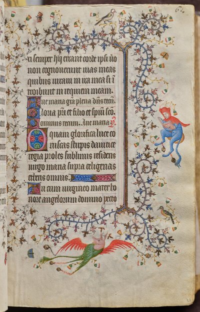 Getijden van Karel de Edele, koning van Navarra (1361-1425): fol. 31r, Tekst door Master of the Brussels Initials and Associates