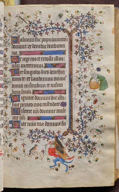 Getijden van Karel de Edele, koning van Navarra (1361-1425): fol. 54r, Tekst door Master of the Brussels Initials and Associates