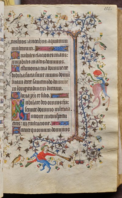 Getijden van Karel de Edele, koning van Navarra (1361-1425): fol. 56r, Tekst door Master of the Brussels Initials and Associates