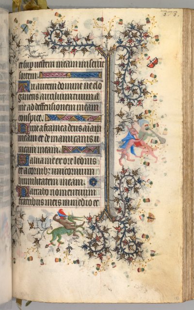 Uren van Karel de Edele, Koning van Navarra 1361-1425: fol. 182r, Tekst, ca. 1405 door Master of the Brussels Initials and Associates