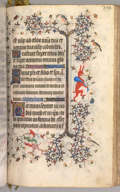 Uren van Karel de Edele, Koning van Navarra 1361-1425: fol. 194r, Tekst, c. 1405 door Master of the Brussels Initials and Associates