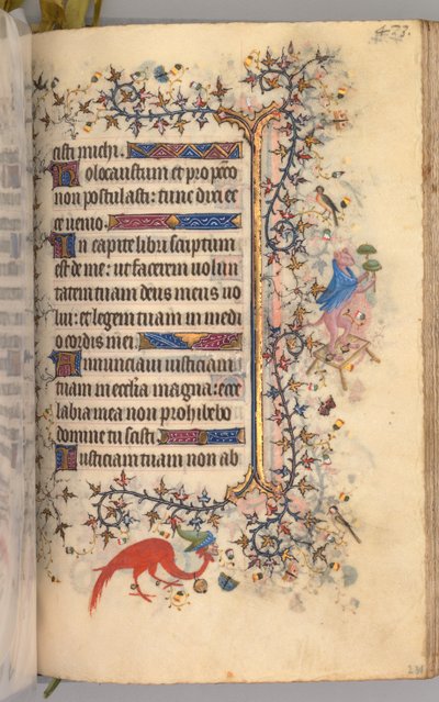Uren van Karel de Edele, koning van Navarra 1361-1425: fol. 231r, tekst, ca. 1405 door Master of the Brussels Initials and Associates