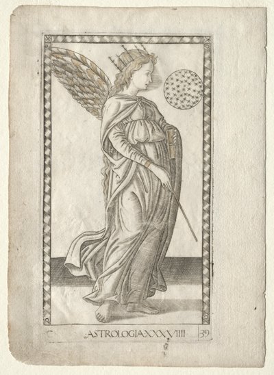 Astrologie (uit de Tarocchi-serie C: Vrije Kunsten, #29) door Master of the E Series Tarocchi