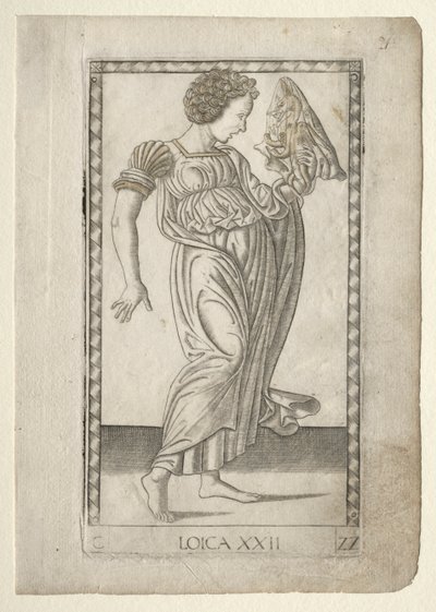 Logica (uit de Tarocchi-serie C: Vrije Kunsten, #22) door Master of the E Series Tarocchi