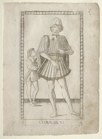 De Ridder (uit de Tarocchi, serie E: Condities van de Mens, #6) door Master of the E Series Tarocchi