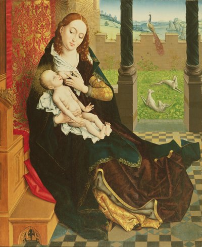 Onbekend Beeld door Master of the Embroidered Foliage