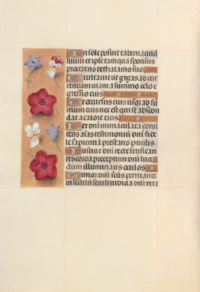 Getijdenboek van koningin Isabella de Katholieke, koningin van Spanje: Fol. 101v door Master of the First Prayerbook of Maximillian
