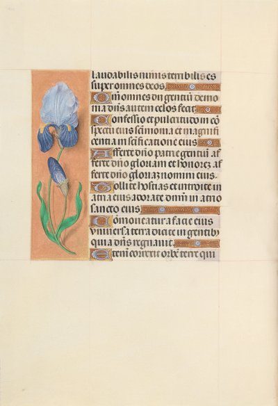 Uren van Koningin Isabella de Katholieke, Koningin van Spanje: Fol. 107v, ca. 1500 door Master of the First Prayerbook of Maximillian