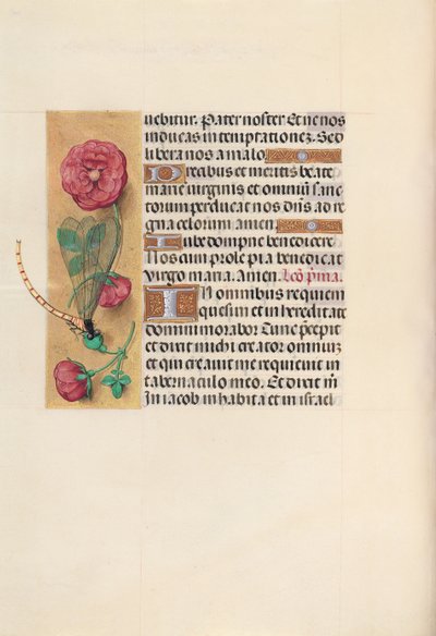 Getijdenboek van koningin Isabella de Katholieke, koningin van Spanje: Fol. 110v, ca. 1500 door Master of the First Prayerbook of Maximillian