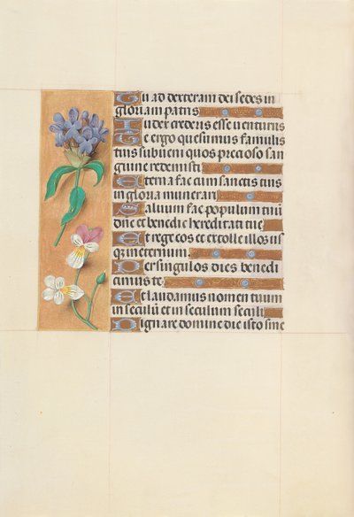 Getijdenboek van Koningin Isabella de Katholieke, Koningin van Spanje: Fol. 113v door Master of the First Prayerbook of Maximillian