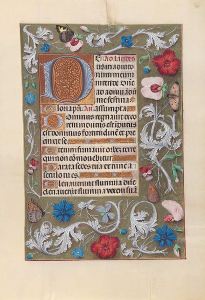 Getijdenboek van Koningin Isabella de Katholieke, Koningin van Spanje: Fol. 116r, ca. 1500 door Master of the First Prayerbook of Maximillian