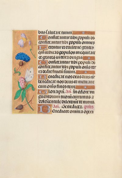 Getijdenboek van Koningin Isabella de Katholieke, Koningin van Spanje: Fol. 118v, ca. 1500 door Master of the First Prayerbook of Maximillian