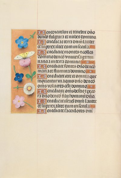 Getijdenboek van Koningin Isabella de Katholieke, Koningin van Spanje: Fol. 119v, ca. 1500 door Master of the First Prayerbook of Maximillian