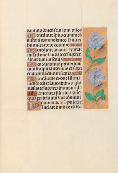 Getijdenboek van Koningin Isabella de Katholieke, Koningin van Spanje: Fol. 120r, ca. 1500 door Master of the First Prayerbook of Maximillian
