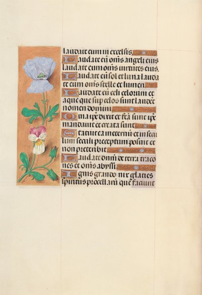 Getijdenboek van koningin Isabella de Katholieke, koningin van Spanje: Fol. 120v, ca. 1500 door Master of the First Prayerbook of Maximillian