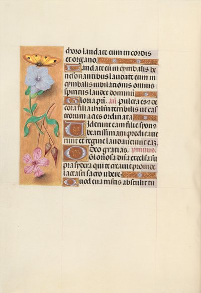 Getijdenboek van koningin Isabella de Katholieke, koningin van Spanje: Fol. 122v, ca. 1500 door Master of the First Prayerbook of Maximillian