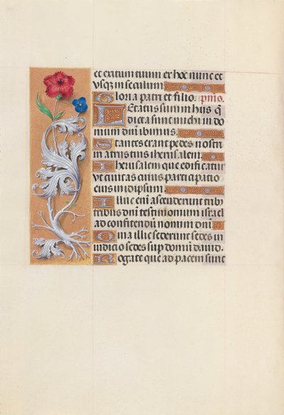 Getijdenboek van Koningin Isabella de Katholieke, Koningin van Spanje: Fol. 133v, ca. 1500 door Master of the First Prayerbook of Maximillian