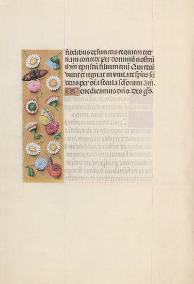 Getijdenboek van koningin Isabella de Katholieke, koningin van Spanje: Fol. 135v door Master of the First Prayerbook of Maximillian