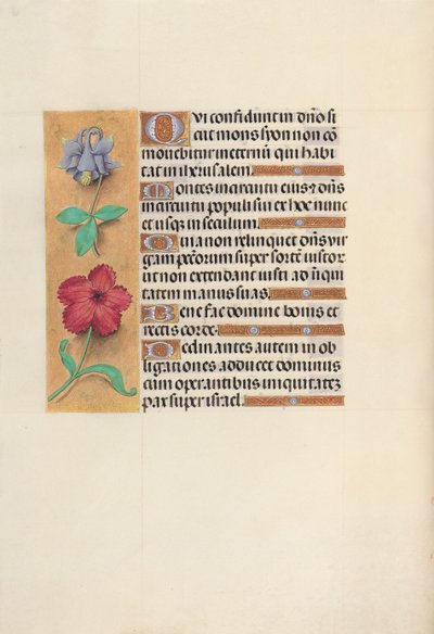 Uren van Koningin Isabella de Katholieke, Koningin van Spanje: Fol. 138v, ca. 1500 door Master of the First Prayerbook of Maximillian