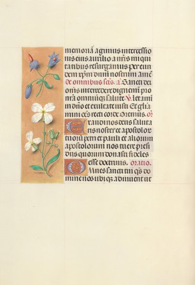 Uren van Koningin Isabella de Katholieke, Koningin van Spanje: Fol. 139v, c. 1500 door Master of the First Prayerbook of Maximillian