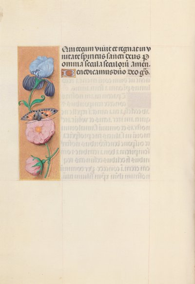 Getijdenboek van Koningin Isabella de Katholieke, Koningin van Spanje: Fol. 145v, ca. 1500 door Master of the First Prayerbook of Maximillian