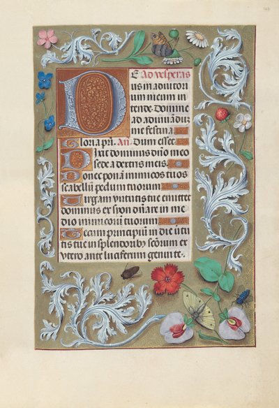 Getijdenboek van Koningin Isabella de Katholieke, Koningin van Spanje: Fol. 147r door Master of the First Prayerbook of Maximillian