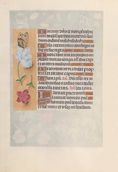 Getijdenboek van koningin Isabella de Katholieke, koningin van Spanje: Fol. 147v, ca. 1500 door Master of the First Prayerbook of Maximillian