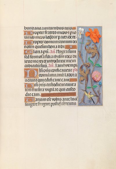 Getijdenboek van Koningin Isabella de Katholieke, Koningin van Spanje: Fol. 149r door Master of the First Prayerbook of Maximillian