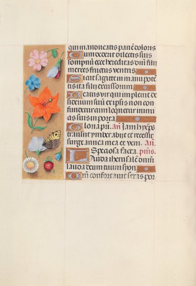 Getijdenboek van Koningin Isabella de Katholieke, Koningin van Spanje: Fol. 149v door Master of the First Prayerbook of Maximillian