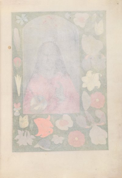 Uren van koningin Isabella de Katholieke, koningin van Spanje: Fol. 14r, c. 1500 door Master of the First Prayerbook of Maximillian
