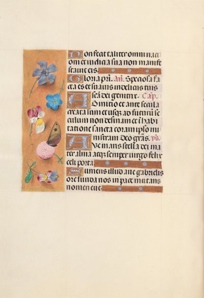 Getijdenboek van koningin Isabella de Katholieke, koningin van Spanje: Fol. 150v, ca. 1500 door Master of the First Prayerbook of Maximillian