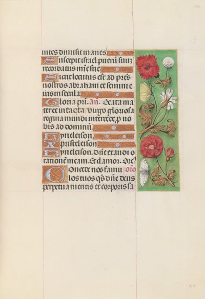 Getijdenboek van koningin Isabella de Katholieke, koningin van Spanje: Fol. 152r, ca. 1500 door Master of the First Prayerbook of Maximillian