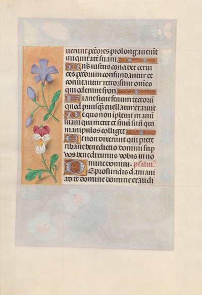 Getijdenboek van Koningin Isabella de Katholieke, Koningin van Spanje: Fol. 155v door Master of the First Prayerbook of Maximillian