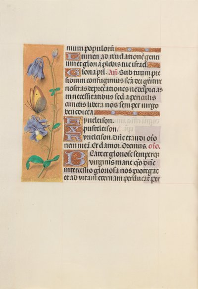 Getijdenboek van koningin Isabella de Katholieke, koningin van Spanje: Fol. 157v, ca. 1500 door Master of the First Prayerbook of Maximillian