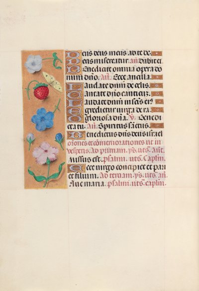 Getijdenboek van koningin Isabella de Katholieke, koningin van Spanje: Fol. 164v, ca. 1500 door Master of the First Prayerbook of Maximillian