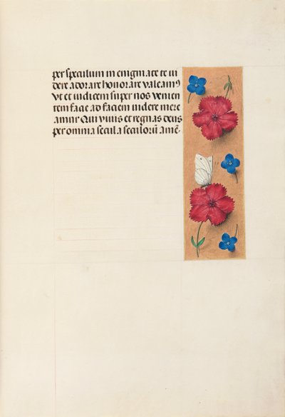 Getijdenboek van koningin Isabella de Katholieke, koningin van Spanje: Fol. 16r door Master of the First Prayerbook of Maximillian